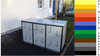 3 er Müllbox Mülltonnenhaus Metall 240 XL - Var. 3 freie Farbwahl