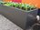 Hochbeet Urban Gardening Metall 1,1 m x 1,1 m x 0,6 m hoch - lackiert